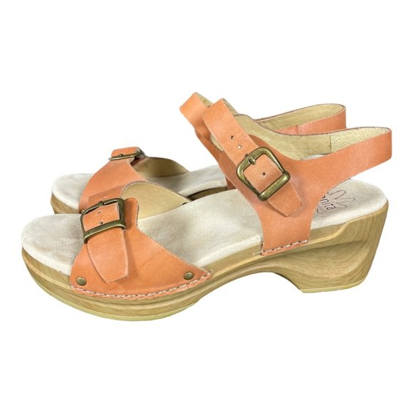Sanita Shoes - Sanita Daisy Davia Clog Platform Slingback Sandals